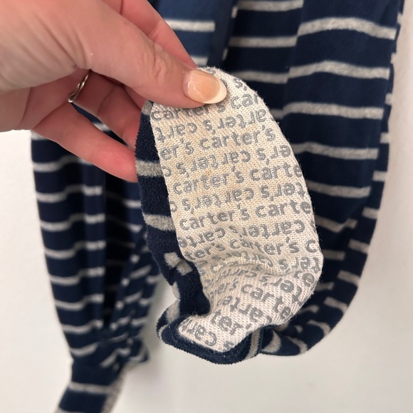 18 Month Carter’s Zip Up Pajama Fleece - Picture 6 of 6